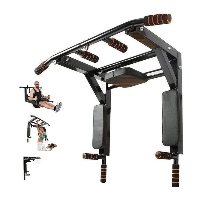 Barre fixe de traction double multifonction.